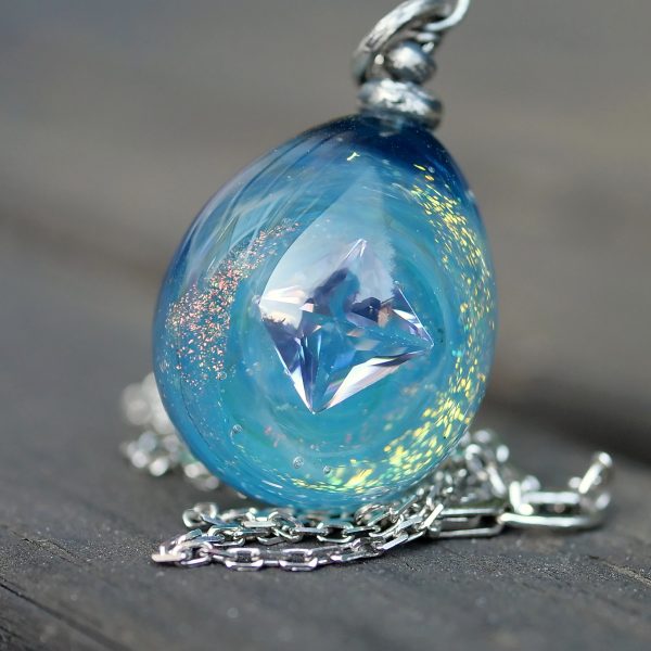 Graceful Guardian - Crystal Necklace, Magical Fantasy Jewellery