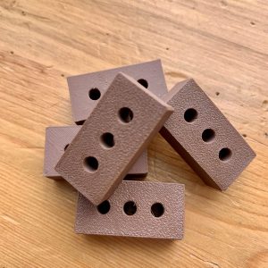 3D Eco Printed Loose Parts – Brick (single)