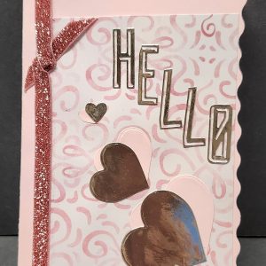 Hello Greeting Card