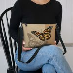 Monarch Butterfly Crossbody Bag