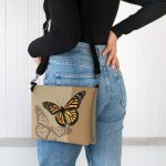 Monarch Butterfly Crossbody Bag