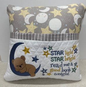 Book Pocket Pillow Slip Cover