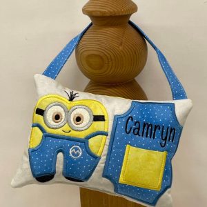 Mini Helper Tooth Fairy Pillow by Tooth Fairy Tess - Personalized