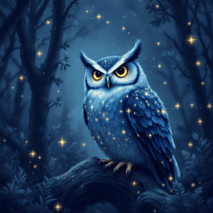 Mystical Owl Collection – 3 Digital Wall Art Prints – Instant Download