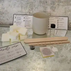 DIY Soy Candle Making Kit, DIY Scented Candle, Gift Box, Fun Activity, Craft Supply Kit, Adult Craft, DIY Candles, Gift Ideas, Birthday Gift