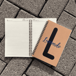 Personalized Soft Cover Spiral Notebook