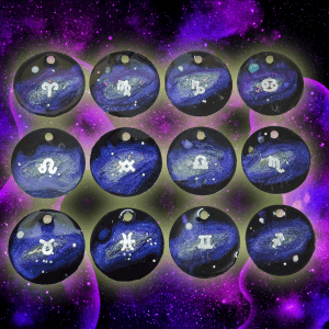 Resin Art Key Chains Zodiac, Under the Sea and much more!