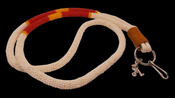Your Colors, Your Style: Custom Beaded Lanyard Keyring - Long 36 Inch Over the Head Style