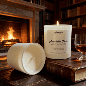 Velvet Amaretto Soy Candle, 227 g.