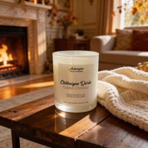 Golden Chestnut Soy Candle, 227 g.