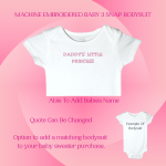 Princess Baby Sweater, Handmade Knitted Baby Sweater, Personalized Baby Sweater