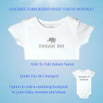 Elephant Baby Sweater, Handmade Knitted Baby Sweater, Personalized Baby Sweater