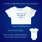 Rocket Baby Sweater, Handmade Knitted Baby Sweater, Personalized Baby Sweater