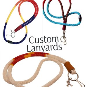 Your Colors, Your Style: Custom Beaded Lanyard Keyring - Long 36 Inch Over the Head Style