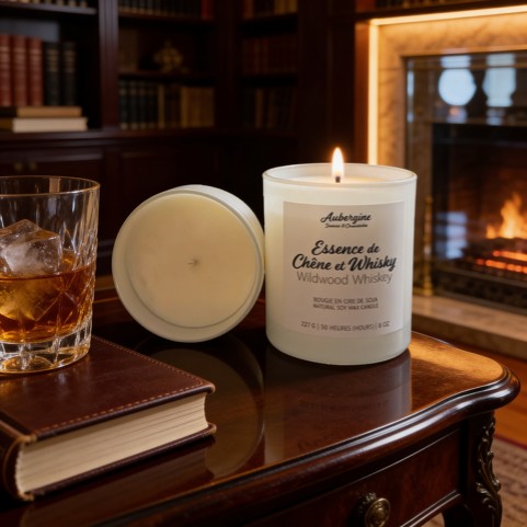 Wildwood Whiskey Soy Candle, 227 g.