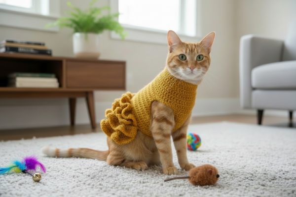 Crochet Pet Sweaters