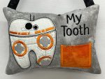 Space Robot Tooth Fairy Pillow by Tooth Fairy Tess- Personalized