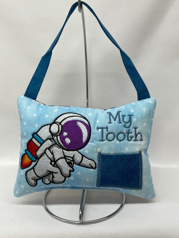 Astronaut Tooth Fairy Pillow by Tooth Fairy Tess- Personalized