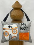 Space Robot Tooth Fairy Pillow by Tooth Fairy Tess- Personalized