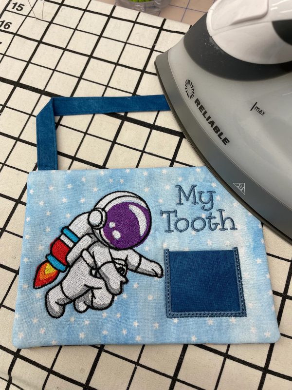 Astronaut Tooth Fairy Pillow by Tooth Fairy Tess- Personalized