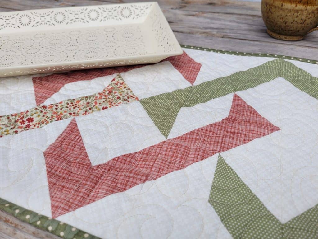 quilted table runner