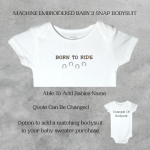 Horse Baby Sweater, Handmade Knitted Baby Sweater, Personalized Baby Sweater