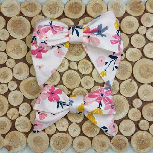 Double Pink Bow