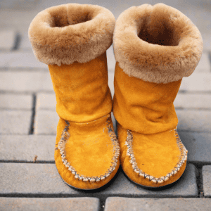 Lorna Sheepskin Cuff Boots