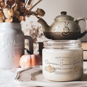 Cinnamon Caramel Swirl - Scented Soy Candle