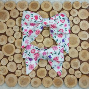 Martha's Floral Collar Bow for Dogs