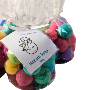 Unicorn Poop Itty Bitty Bath Bombs