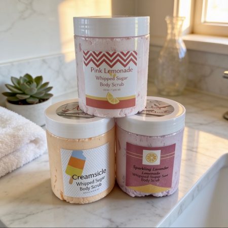 Whipped Sugar Body Scrub Set - Summer Collection
