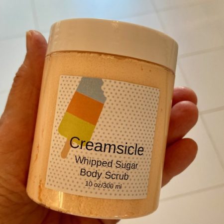 Creamsicle scrub