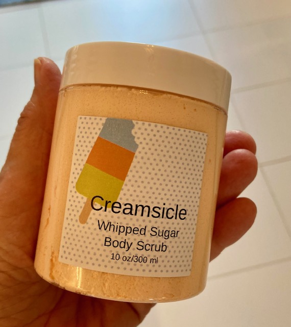 Creamsicle scrub