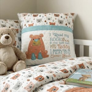 Book Pocket Pillow Slip Cover