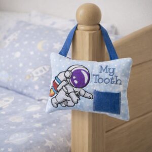 Astronaut Tooth Fairy Pillow by Tooth Fairy Tess- Personalized