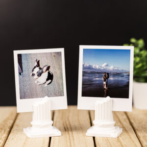 Roman Pillar Stand for Polaroids, Printed Photos, Cards and Signs