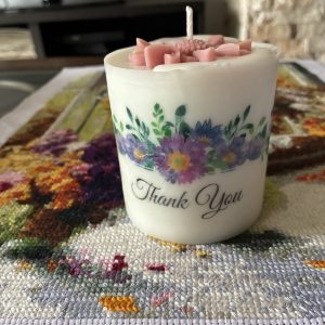 Thank You Candle