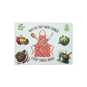Every Day? – Glass Cutting Board