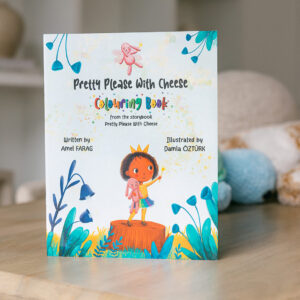 Pretty Please With Cheese - Colouring Book