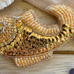 Golden Fish Brooch